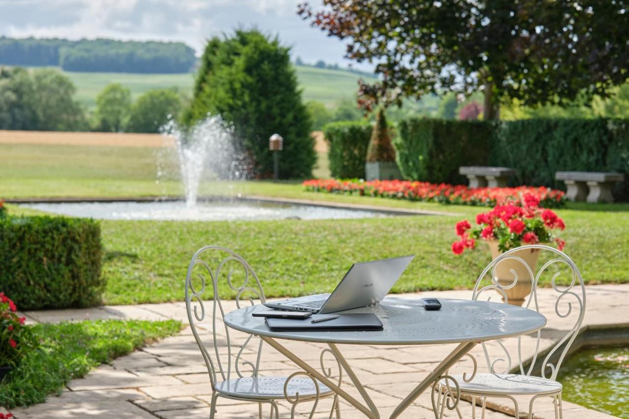 Hostellerie Briqueterie & Spa Champagne Vinay  Eksteriør bilde The garden of the Château de Chaumont