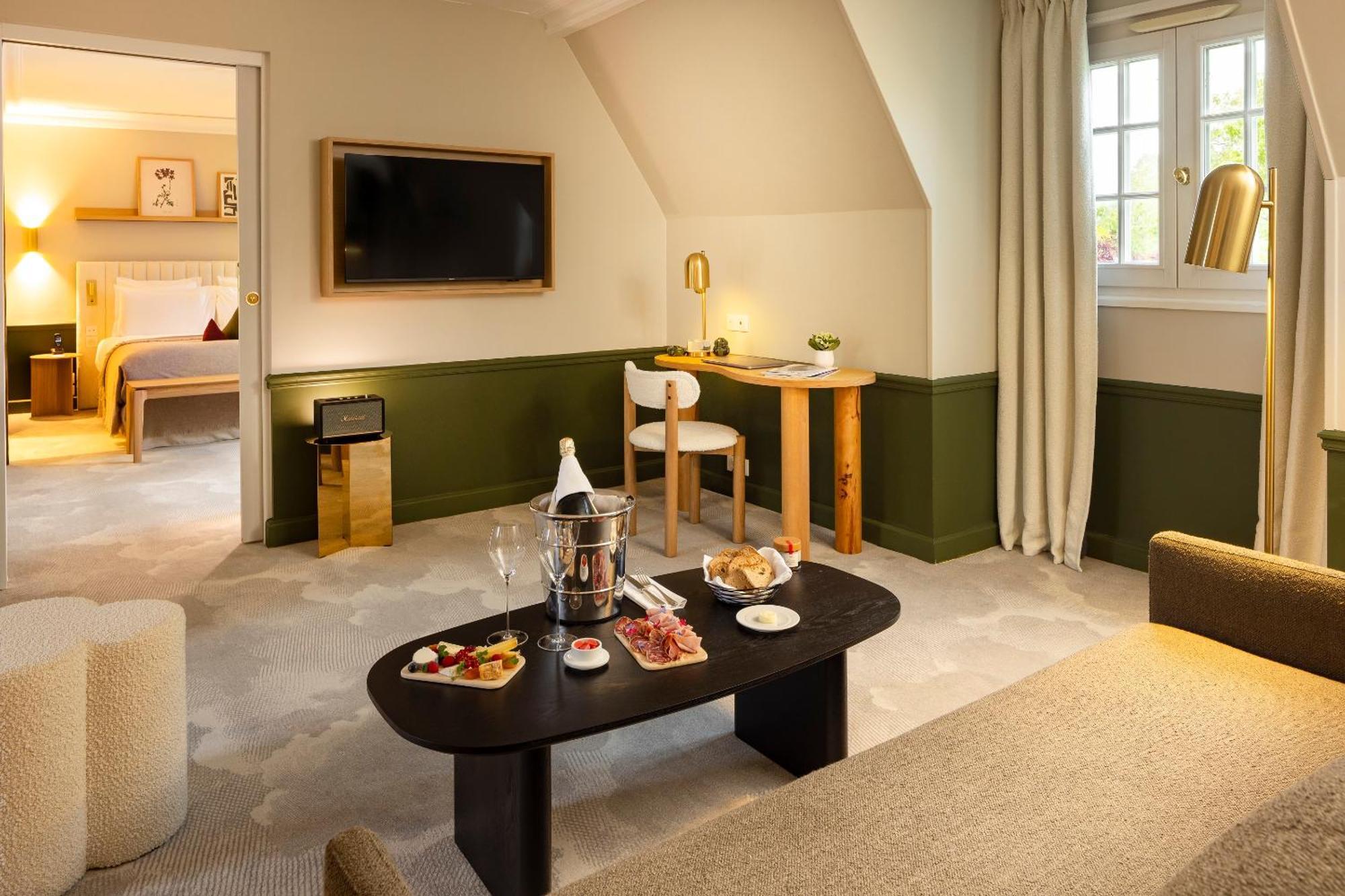 Hostellerie Briqueterie & Spa Champagne Vinay  Eksteriør bilde A suite at the hotel