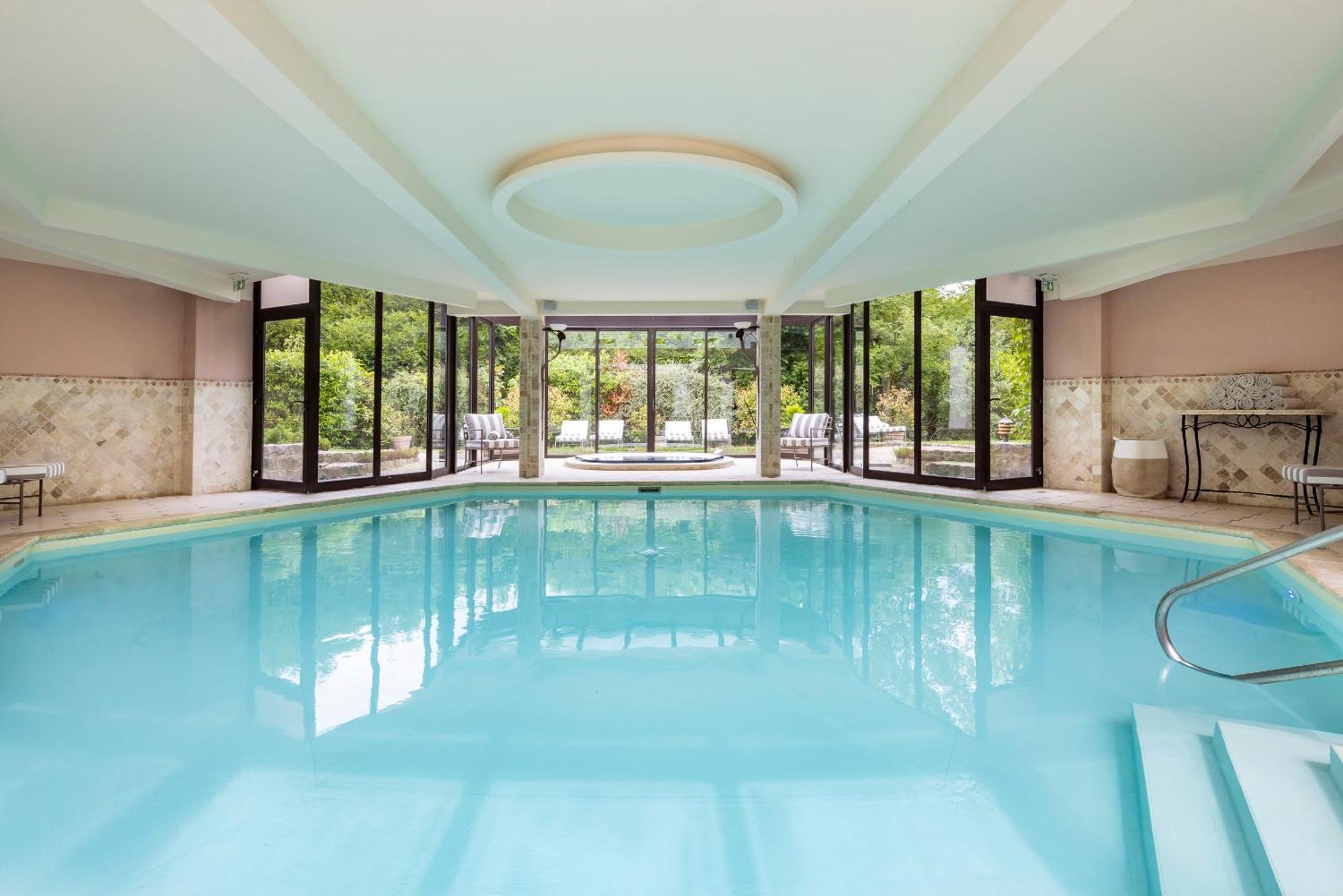 Hostellerie Briqueterie & Spa Champagne Vinay  Eksteriør bilde Indoor pool